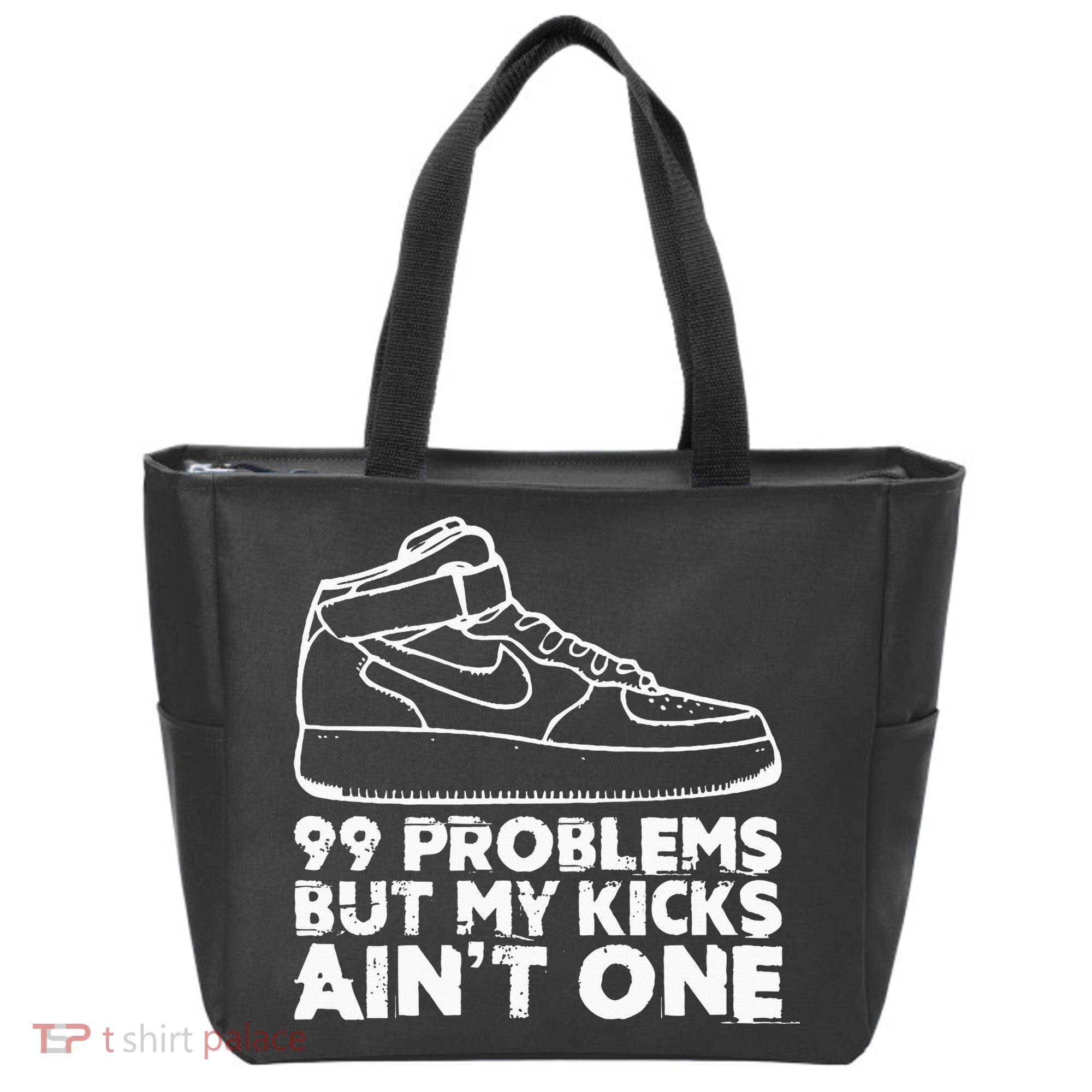 I Love My Kicks Gift For Sneakerhead Sneaker Tote Bag