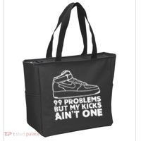 I Love My Kicks Gift For Sneakerhead Sneaker Tote Bag thumb 2