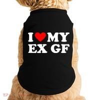 I Love My Ex Girlfriend Funny Gift Doggie Tank thumb 0