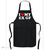 I Love My Ex Girlfriend Funny Gift Apron thumb 0