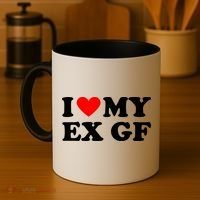 I Love My Ex Girlfriend Funny Gift Coffee Mug thumb 4