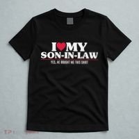 I Love My Son In Law For Father In Law T-Shirt thumb 5