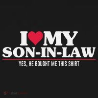 I Love My Son In Law For Father In Law Women's Hoodie thumb 2