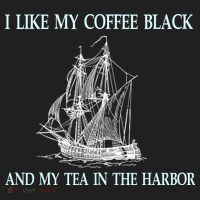 I Like My Coffee Black And Tea In The Harbor Beanie thumb 2