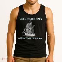 I Like My Coffee Black And Tea In The Harbor Tank Top thumb 3