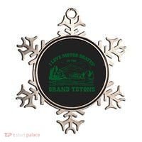 I Love Motor Boating In The Grand Tetons Ornament thumb 0