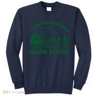 I Love Motor Boating In The Grand Tetons Sweatshirt thumb 0