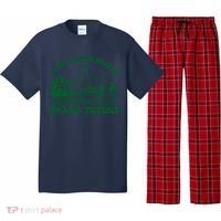 I Love Motor Boating In The Grand Tetons Pajama Set thumb 0
