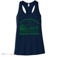 I Love Motor Boating In The Grand Tetons Women's Tank Top thumb 0