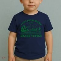 I Love Motor Boating In The Grand Tetons Toddler T-Shirt thumb 2