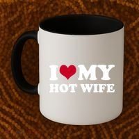 I Love My Hot Wife Gift Coffee Mug thumb 2