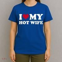 I Love My Hot Wife Gift T-Shirt thumb 4