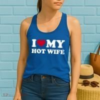 I Love My Hot Wife Gift Women's Tank Top thumb 2