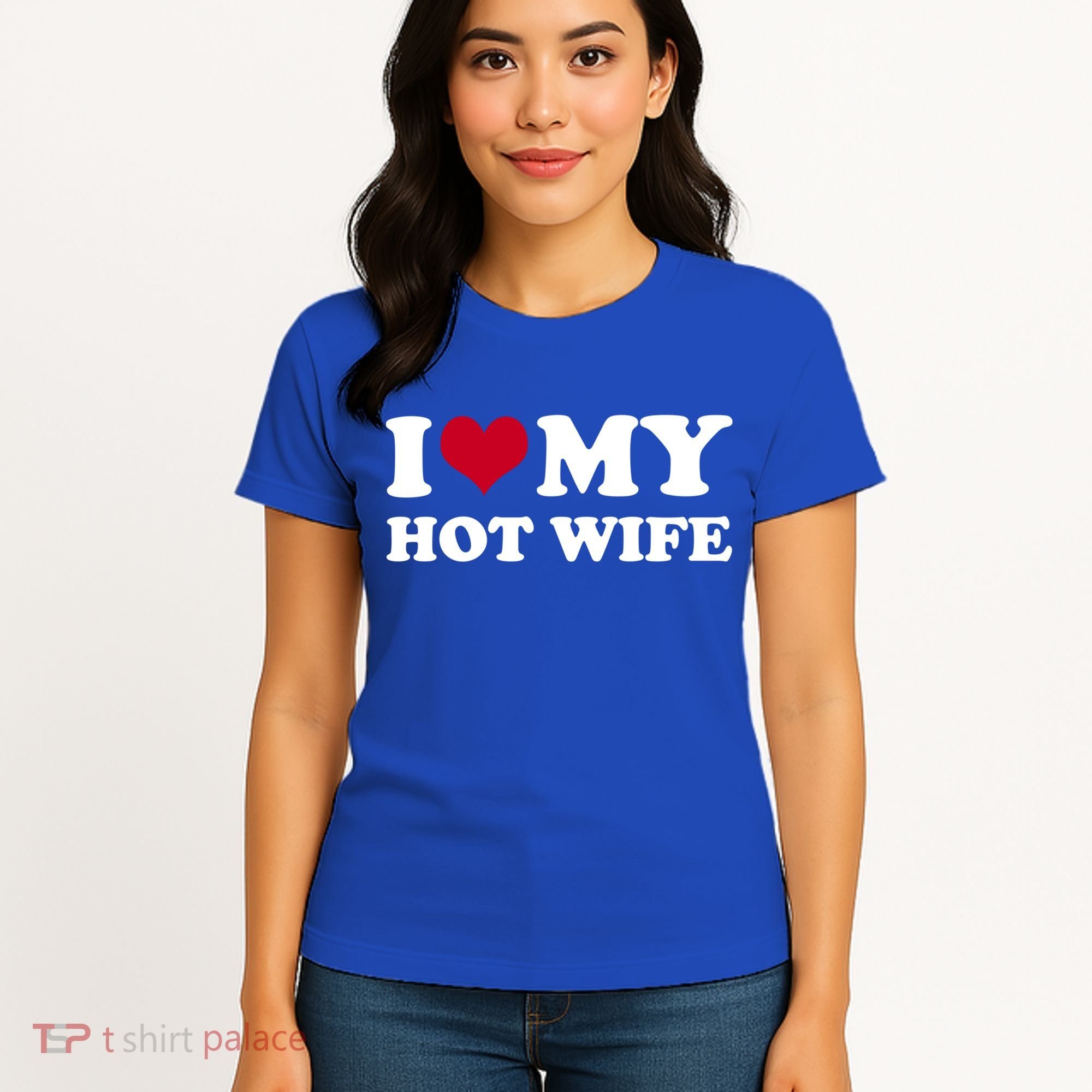 I Love My Hot Wife Gift Women's T-Shirt