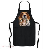 I Love My Beagle Dog Themed Funny Beagle Lover T Apron thumb 0