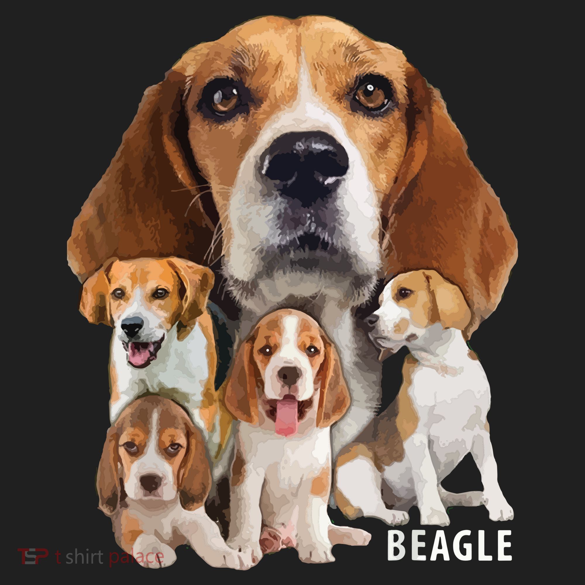 I Love My Beagle Dog Themed Funny Beagle Lover T Tumbler