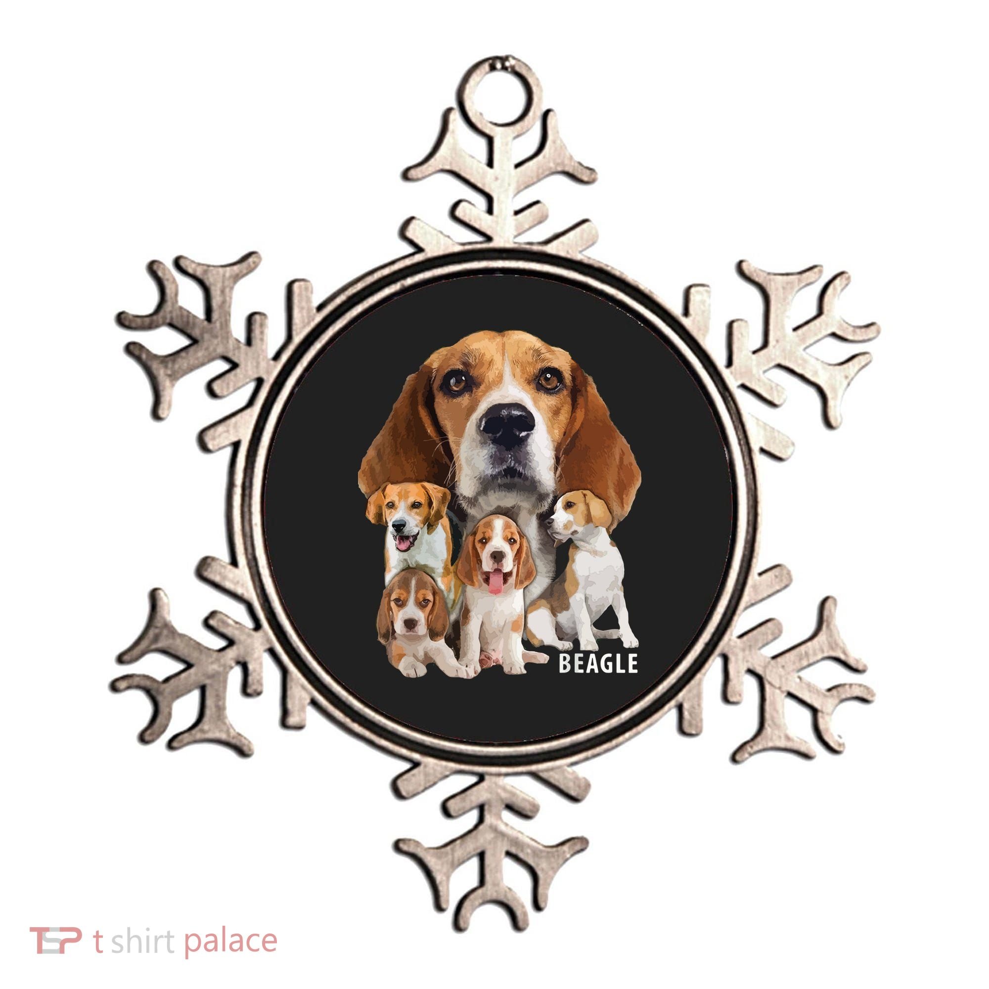 I Love My Beagle Dog Themed Funny Beagle Lover T Ornament