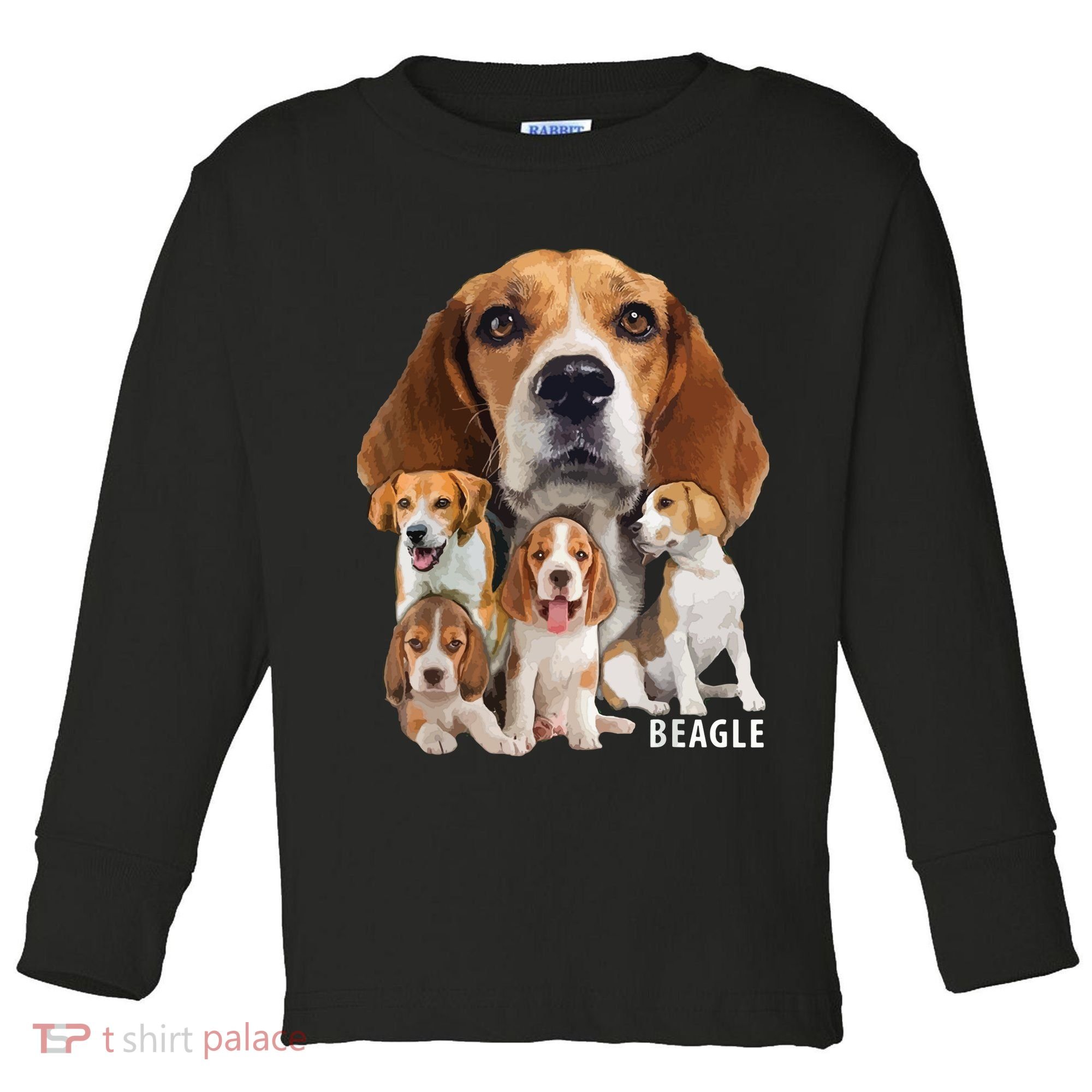 I Love My Beagle Dog Themed Funny Beagle Lover T Toddler Long Sleeve Shirt