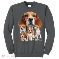 I Love My Beagle Dog Themed Funny Beagle Lover T Sweatshirt thumb 0