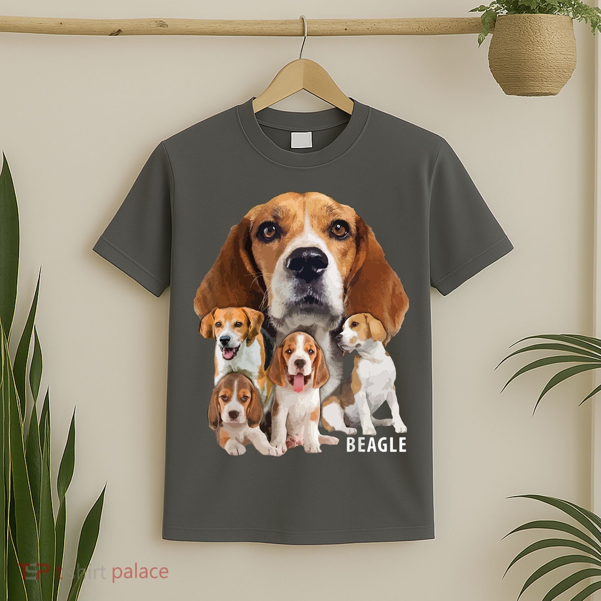 I Love My Beagle Dog Themed Funny Beagle Lover T T-Shirt