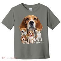 I Love My Beagle Dog Themed Funny Beagle Lover T Toddler T-Shirt thumb 0