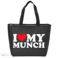 I Love My Munch I Heart My Munch For Munching Lover Tote Bag thumb 0