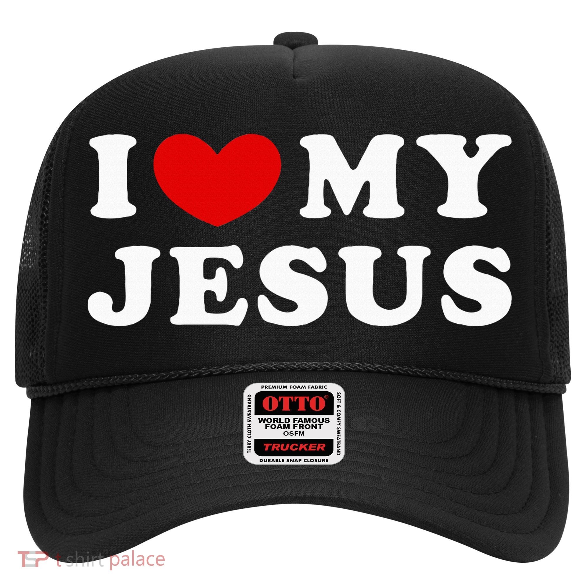 I Love My Jesus I Heart My Jesus Hat