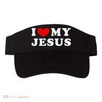 I Love My Jesus I Heart My Jesus Visor thumb 0