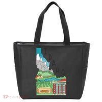 Idaho Landscape Map Tote Bag thumb 0