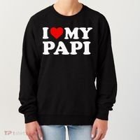 I Love My Papi Women's Sweatshirt thumb 0