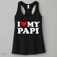 I Love My Papi Women's Tank Top thumb 3