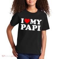 I Love My Papi Kids T-Shirt thumb 2