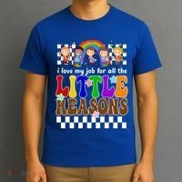 I Love My Job For All The Little Reasons Elementary Teacher T-Shirt thumb 3