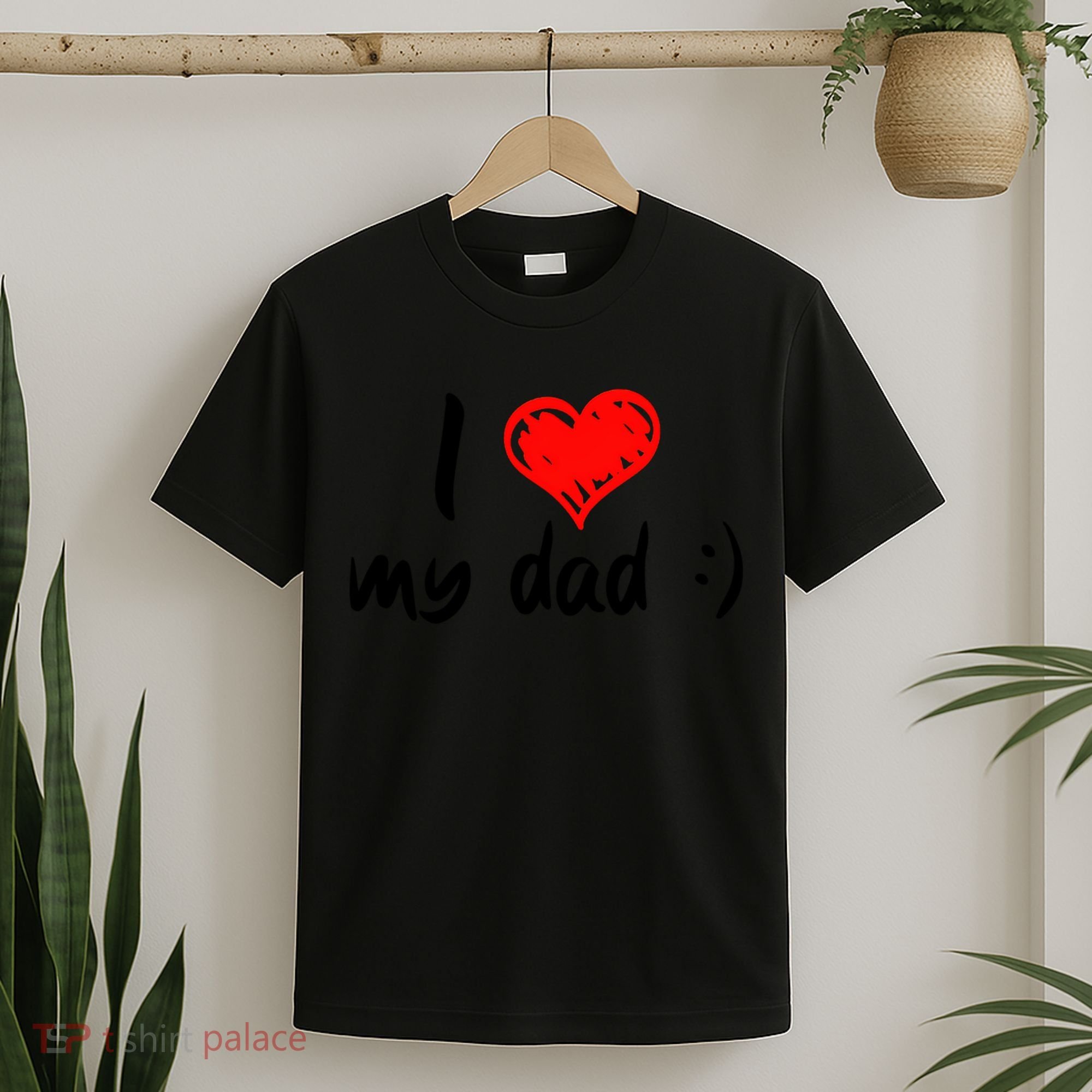 I Love My Dad TShirtCute I Love My Dad T-Shirt