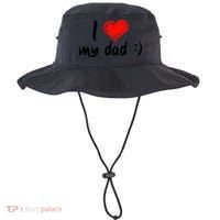 I Love My Dad TShirtCute I Love My Dad Bucket Hat thumb 0