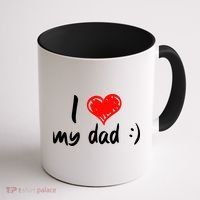 I Love My Dad TShirtCute I Love My Dad Coffee Mug thumb 1