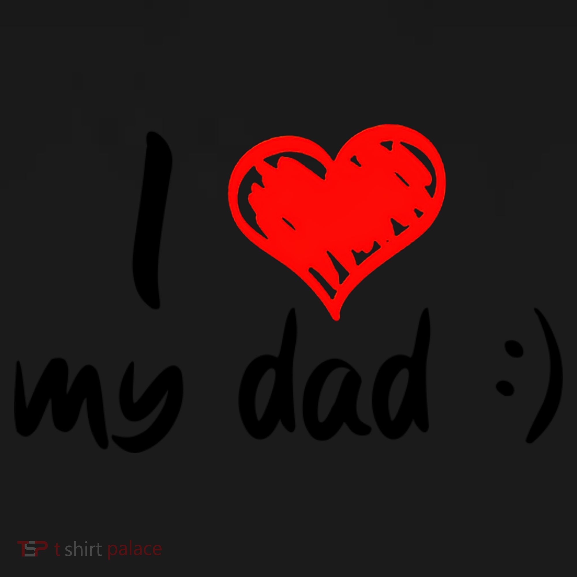 I Love My Dad TShirtCute I Love My Dad Coaster