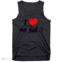 I Love My Dad TShirtCute I Love My Dad Tank Top thumb 0