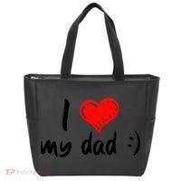I Love My Dad TShirtCute I Love My Dad Tote Bag thumb 0