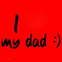 I Love My Dad TShirtCute I Love My Dad Santa Hat thumb 1