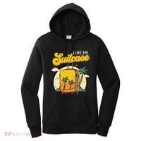 I Like My Suitcase Funny Sootcase Viral Meme Travel Women's Hoodie thumb 0