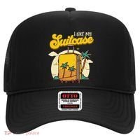 I Like My Suitcase Funny Sootcase Viral Meme Travel Hat thumb 0