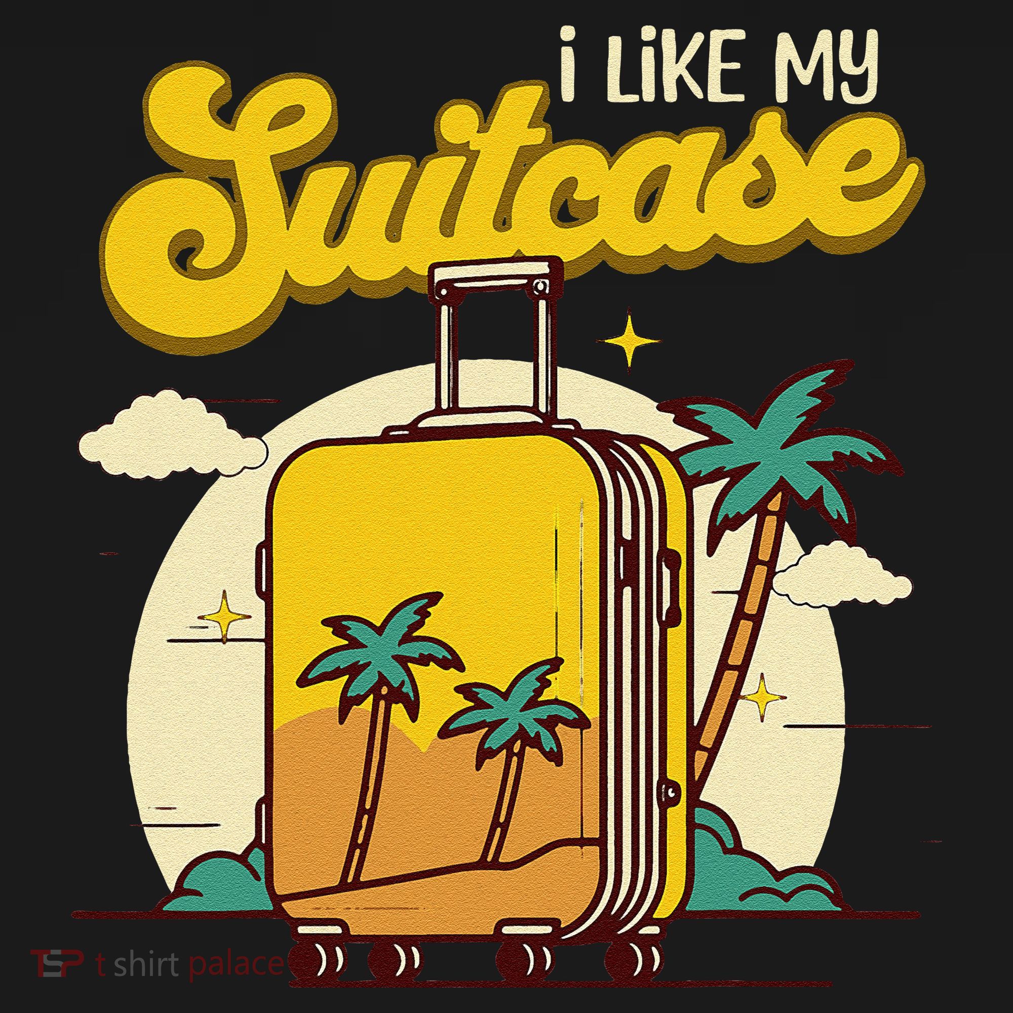 I Like My Suitcase Funny Sootcase Viral Meme Travel Tank Top