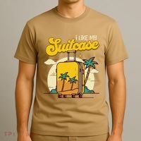 I Like My Suitcase Funny Sootcase Viral Meme Travel T-Shirt thumb 3