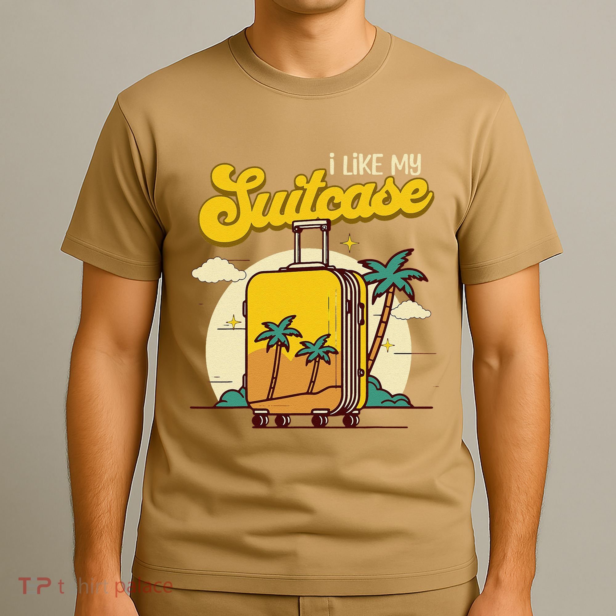 I Like My Suitcase Funny Sootcase Viral Meme Travel T-Shirt
