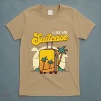 I Like My Suitcase Funny Sootcase Viral Meme Travel T-Shirt thumb 5