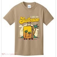 I Like My Suitcase Funny Sootcase Viral Meme Travel Kids T-Shirt thumb 0