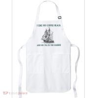 I Like My Coffee Black And Tea In The Harbor Apron thumb 0