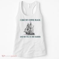 I Like My Coffee Black And Tea In The Harbor Women's Tank Top thumb 0