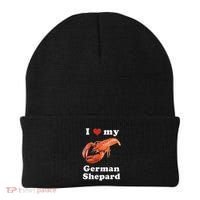 I Love My German Shepard Lobster Beanie thumb 0